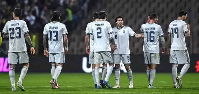 意大利足球遭遇欧战惨败 全军覆没创近四十年最