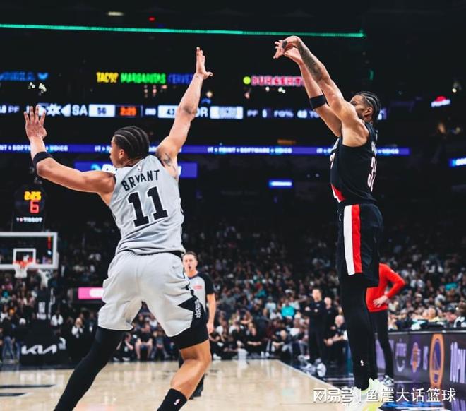 马刺力克开拓者 文班亚马或复出冲击65场纪录